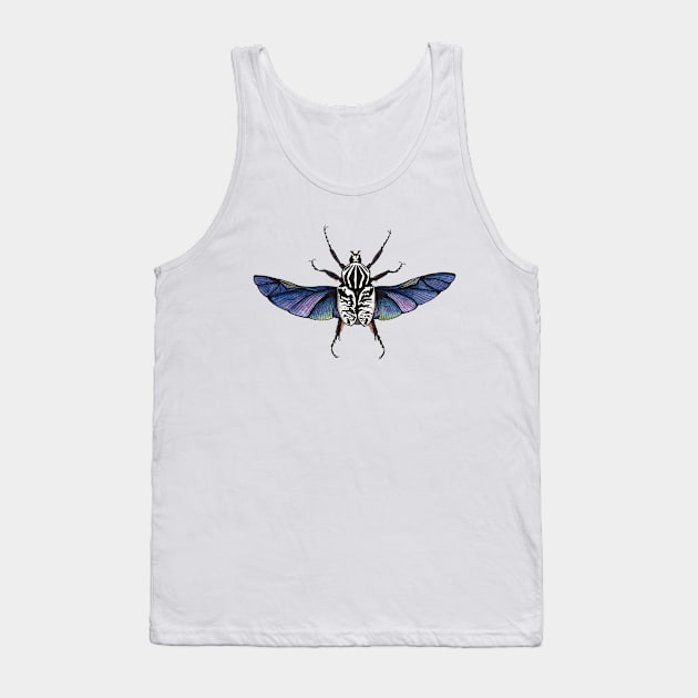 Beetle Tank Top by GnauArt